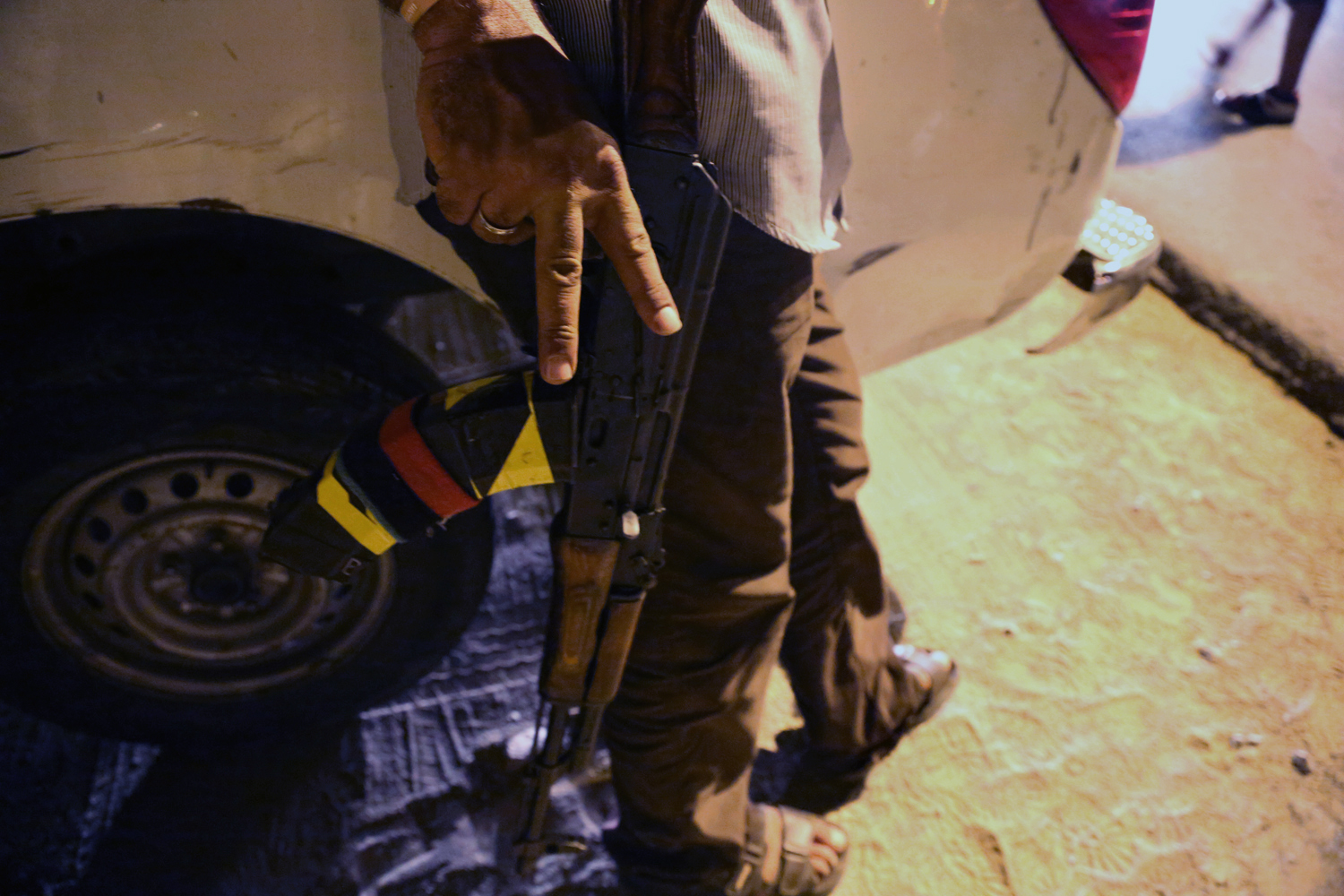 Libya during the Arab spring. Around Tripoli.